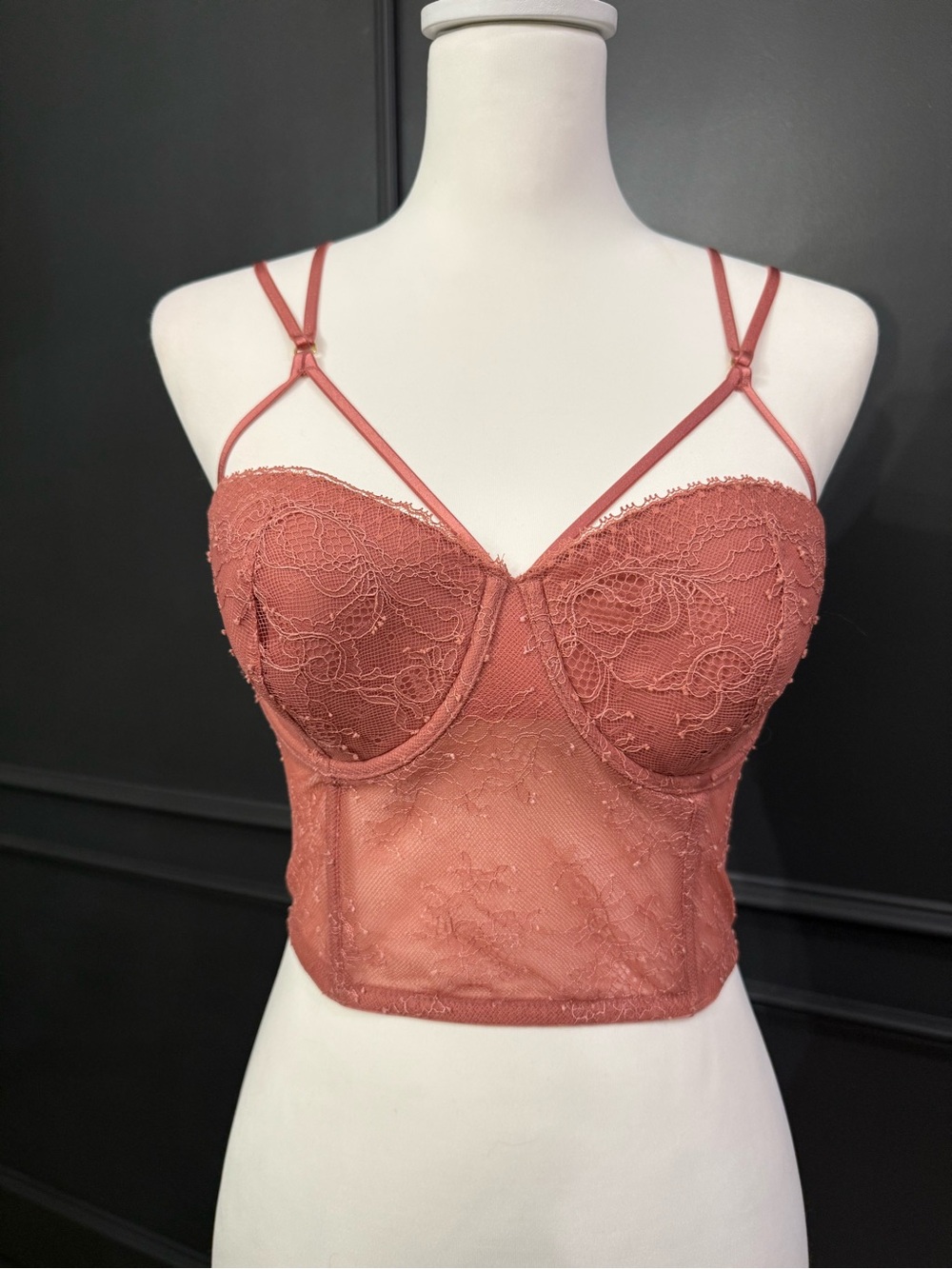 Set of 9 Victoria's Secret Bralette/Corset Tops size 34D